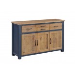 Splash of Blue - 3 Door / 4 Drawer Sideboard